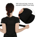 Adjustable Adult Spine Posture Corrector Protection Back Shoulder Posture Correction Belt Band Humpback Back Pain Relief Corrector Belt(Black)