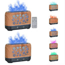 Home Colorful Simulation Flame Incense Smoked Lamp Humidifier, Model:Without Remote Control(US Plug)