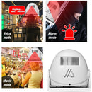 Wireless Intelligent Doorbell Infrared Motion Sensor Voice Prompter Warning Door Bell Alarm(Black)
