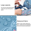 Large Capacity Portable Lady Waterproof Padded Travel Cosmetic Bag Beautician Storage Bags Women Makeup Bag(Style A Flamingo)