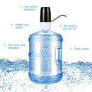 2 PCS 304 Stainless Steel Hard Pipe USB Rechargeable Electric Water Pump Dispenser Silicone Drinking Water Bottles
