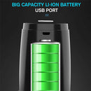 2 PCS 304 Stainless Steel Hard Pipe USB Rechargeable Electric Water Pump Dispenser Silicone Drinking Water Bottles