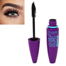3 PCSBlack Mascara Express Make Up Eyes Curling Waterproof Rocket Mascara(Black Mascara Purple Bottle)