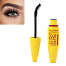 3 PCS Black Mascara Express Make Up Eyes Curling Waterproof Rocket Mascara(Black Mascara Yellow Bottle)