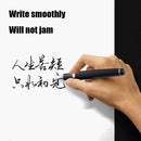 X750 Stationery Stainless Steel Fountain Pen Medium Nib Ink Pens School Oiifice Gift, Nib Size:1.1mm(Silver)