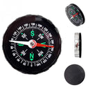 10 PCS DC45 Portable Mini Precise Compass Practical Guider for Camping Hiking North Navigation Survival Button Design Compass, Diameter: 45mm(Black)