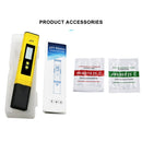 Portable High-precision PH Test Pen PH Acidity Meter PH Water Quality Detection Instrument(Yellow)