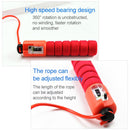 Jump Ropes with Counter Sports Fitness Adjustable Fast Speed Counting Jump Skip Rope Skipping Wire(Blue)