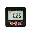 IP54 Precision Electronic Digital Display Inclinometer 4 x 90 Degree Protractor Angle Box