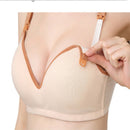 Breastfeeding Bras Maternity Nursing Bra for Feeding Nursing Underwear Clothes for pregnant women, Bands Size:75B 34B(Gray Stripe)