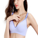 Breastfeeding Bras Maternity Nursing Bra for Feeding Nursing Underwear Clothes for pregnant women, Bands Size:85B 38B(Purple)