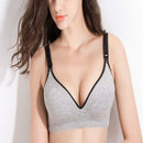Breastfeeding Bras Maternity Nursing Bra for Feeding Nursing Underwear Clothes for pregnant women, Bands Size:85C 38C(Gray)