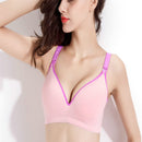 Breastfeeding Bras Maternity Nursing Bra for Feeding Nursing Underwear Clothes for pregnant women, Bands Size:85C 38C(Rose Pink)