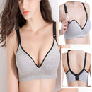 Breastfeeding Bras Maternity Nursing Bra for Feeding Nursing Underwear Clothes for pregnant women, Bands Size:90C 40C(Gray)