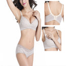 Breastfeeding Bras Maternity Nursing Bra for Feeding Nursing Underwear Clothes for pregnant women, Bands Size:90C 40C(Khaki Stripe)