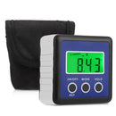 3 Button Mini Precision Magnetic Digital Tilt Box / Tilt Meter / Inclinometer(Blue)