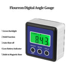 3 Button Mini Precision Magnetic Digital Tilt Box / Tilt Meter / Inclinometer(Blue)
