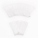 Spring and Autumn Ladies Double Fake Sleeve Lace Hollow Hook Flower Cuff Decoration Accessories(White Pleated)