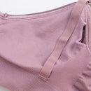 Thin Section Pregnant Women Without Rims Detachable Nursing Underwear, Size:XL(Flesh)