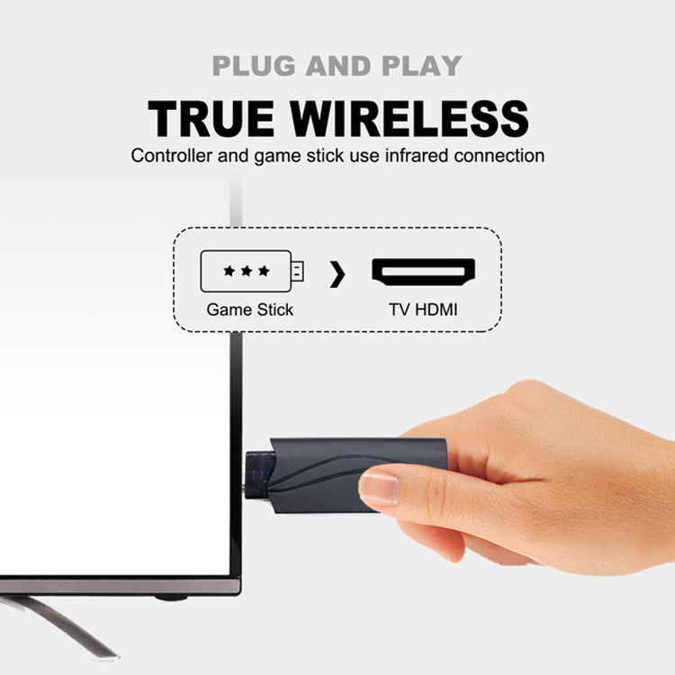 HD TV MINI Classic Wireless Bluetooth Game Machine Built-in 628 Games