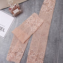 Ladies Spring and Summer Thin Lace Cuffs Cover Ccars Sunscreen Fake Sleeves, A Pair, Size:One Size(Khaki)