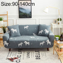 Sofa Covers all-inclusive Slip-resistant Sectional Elastic Full Couch Cover Sofa Cover and Pillow Case, Specification:Single Seat+2 pcs Pillow Case(Horses)