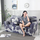 Sofa Covers all-inclusive Slip-resistant Sectional Elastic Full Couch Cover Sofa Cover and Pillow Case, Specification:Single Seat+2 pcs Pillow Case(Purple Night)