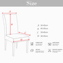 Modern Plain Color Chair Cover Spandex Stretch Elastic Wedding Banquet Chair Covers Dining Seat Cover Pastoral Hotel Cover, Specification:Universal Size(Yellow)
