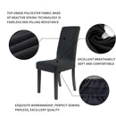 Modern Plain Color Chair Cover Spandex Stretch Elastic Wedding Banquet Chair Covers Dining Seat Cover Pastoral Hotel Cover, Specification:Universal Size(Yellow)