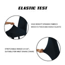 Modern Plain Color Chair Cover Spandex Stretch Elastic Wedding Banquet Chair Covers Dining Seat Cover Pastoral Hotel Cover, Specification:Universal Size(Yellow)