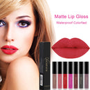 Lip Gloss Nude Matte Liquid Lipstick Waterproof Long Lasting Moisturizing Lip Makeup Cosmetics(13)