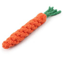 Pet Dog Toy Carrot Shape Rope Puppy Toys Teath Cleaning Outdoor Fun Training, Size:20-23cm
