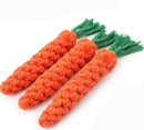 Pet Dog Toy Carrot Shape Rope Puppy Toys Teath Cleaning Outdoor Fun Training, Size:20-23cm