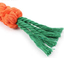 Pet Dog Toy Carrot Shape Rope Puppy Toys Teath Cleaning Outdoor Fun Training, Size:20-23cm