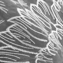 White 1 Pair Organza Wings Shape Embroidery DIY Clothing Accessories
