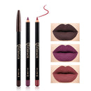 2 PCS Waterproof Cosmetic Matte Lipstick Pencil Sexy Red(05)