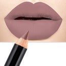 2 PCS Waterproof Cosmetic Matte Lipstick Pencil Sexy Red(09)