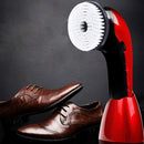 CNaier AE-710 Portable Handheld Automatic Electric Shoe Brush Shine Polisher(Silver)