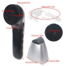 CNaier AE-710 Portable Handheld Automatic Electric Shoe Brush Shine Polisher(Silver)