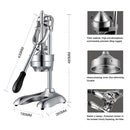 Stainless Steel Manual Juicer Squeezer Citrus Fruit Juice Extractor(Russian Federation)