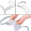 Adjustable Women Back Posture Corrector Shoulder Support Brace Belt Health Care Back Posture Belt, Size:L(White)
