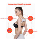 Adjustable Women Back Posture Corrector Shoulder Support Brace Belt Health Care Back Posture Belt, Size:XL (White)
