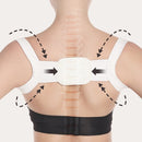 Adjustable Women Back Posture Corrector Shoulder Support Brace Belt Health Care Back Posture Belt, Size:S(White)