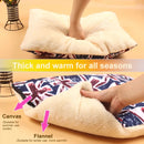 Foldable Pet Dog Bed Cat Bed House Pet Supplies for Small Medium Dogs Travel Kennels, Size:S(Coffee Dot)
