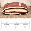 Foldable Pet Dog Bed Cat Bed House Pet Supplies for Small Medium Dogs Travel Kennels, Size:S(Coffee Dot)