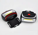 2 PCS 3W Portable Mini COB LED Headlamp Head Lamp Torch with 3 Lighting Modes