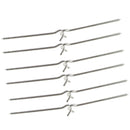 10Pcs Tent pegs Aluminum Alloy Tent nail Tent Stake Nails Ground Pin Camping Hiking Outdoor Tool inflatable tent Accessories