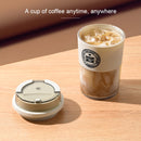Portable Outdoor Plastic Water Cup For Coffee Cup(Navy Blue)