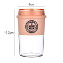 Portable Outdoor Plastic Water Cup For Coffee Cup(Pink)