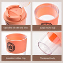 Portable Outdoor Plastic Water Cup For Coffee Cup(Pink)